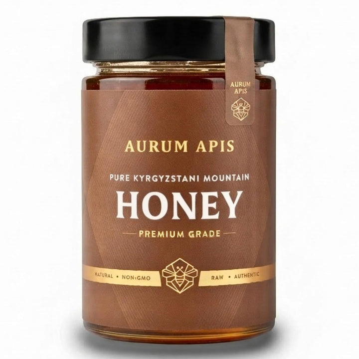 Kyrgyzstani Mountain Honey 100% Raw Organic Pure Honey