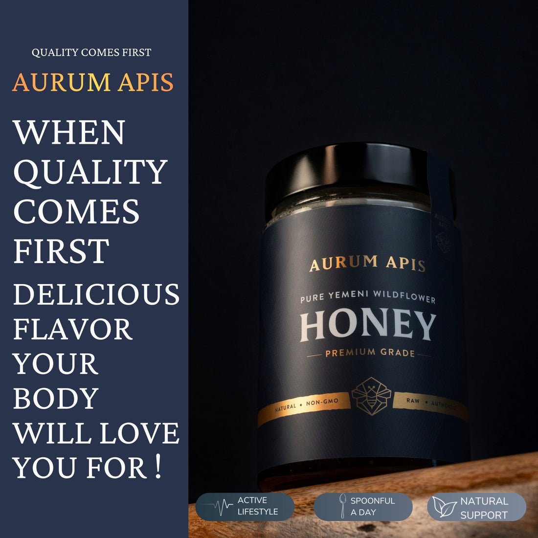 Yemeni Wildflower Honey 100% Raw Organic Pure Honey