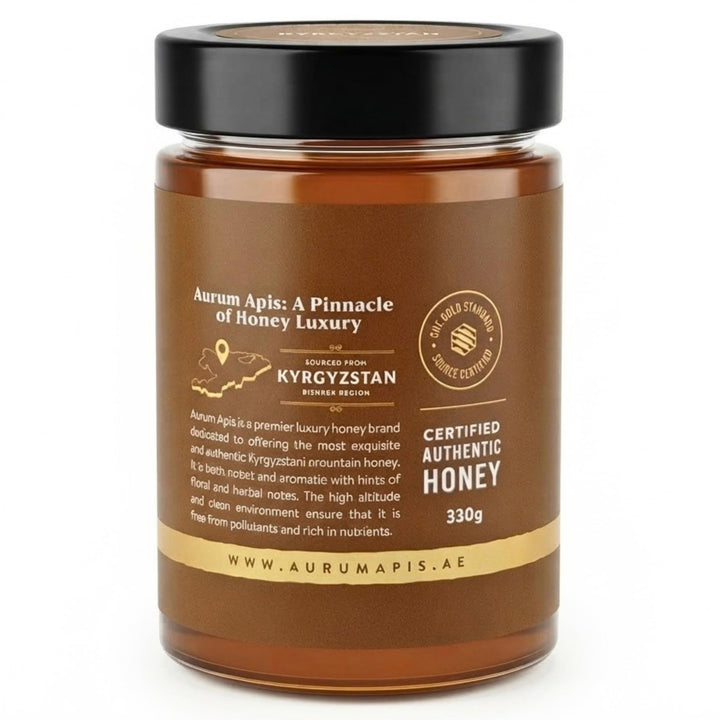 Kyrgyzstani Mountain Honey 100% Raw Organic Pure Honey