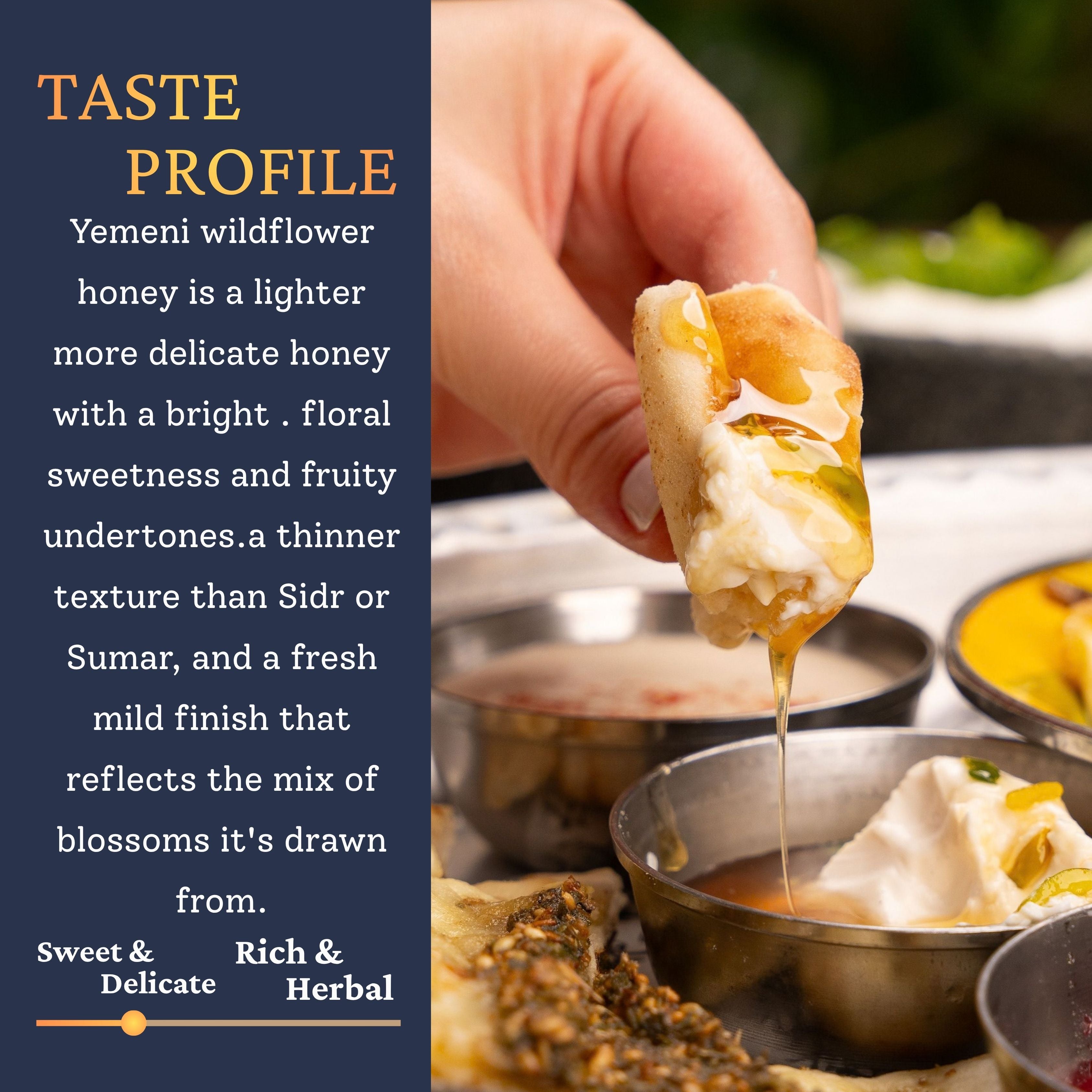 Yemeni Wildflower Honey 100% Raw Organic Pure Honey