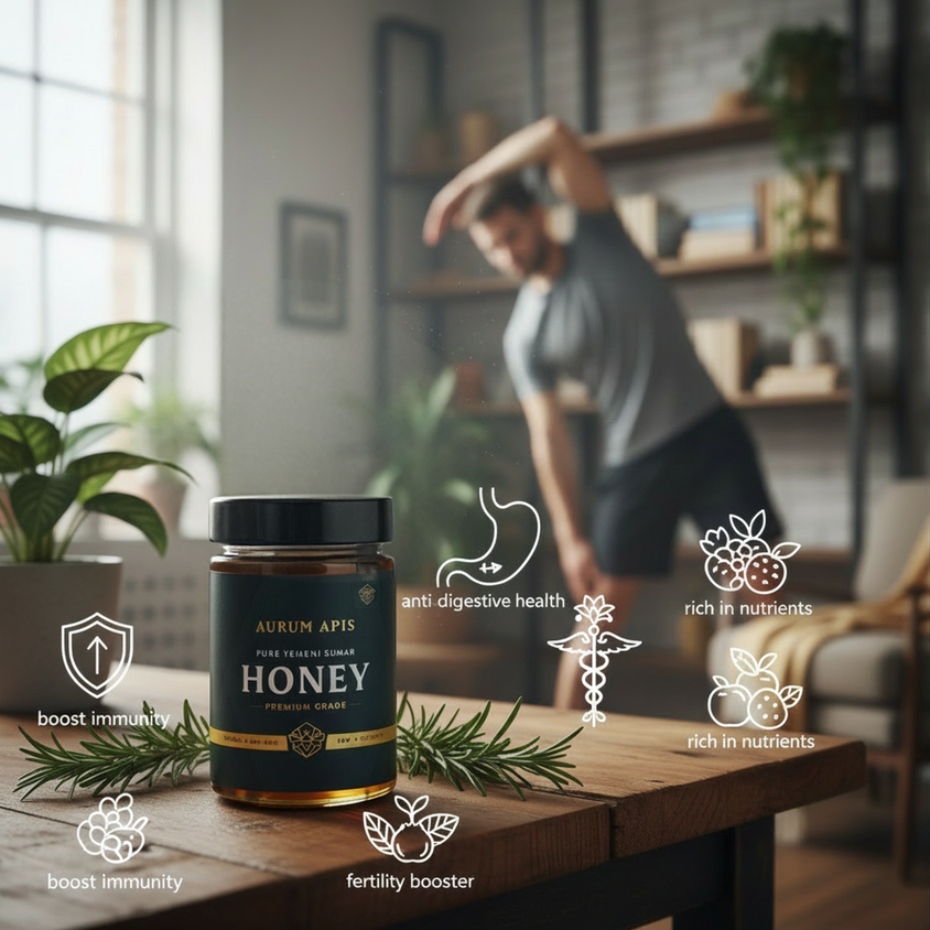 Yemeni Sumar Honey 100% Raw Organic Pure Honey