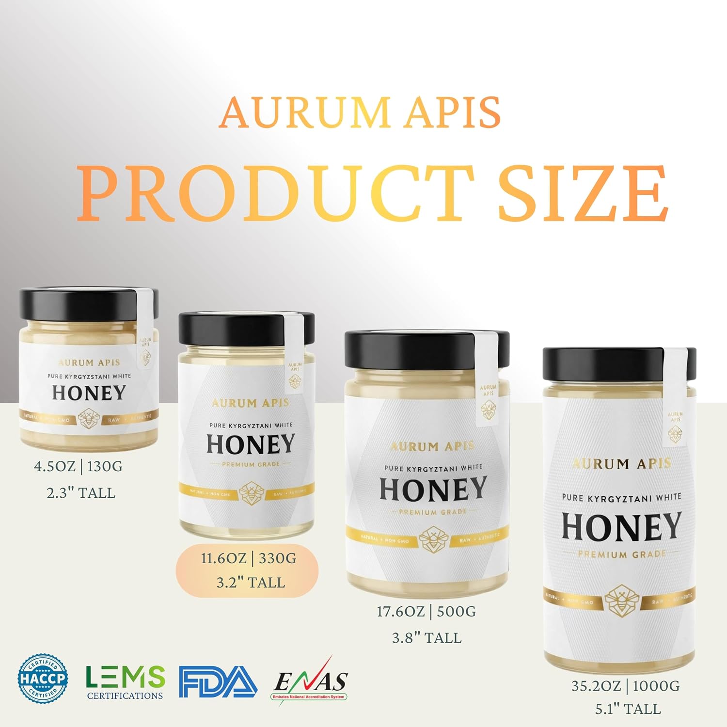 Kyrgyzstani White Honey – Premium Raw Honey