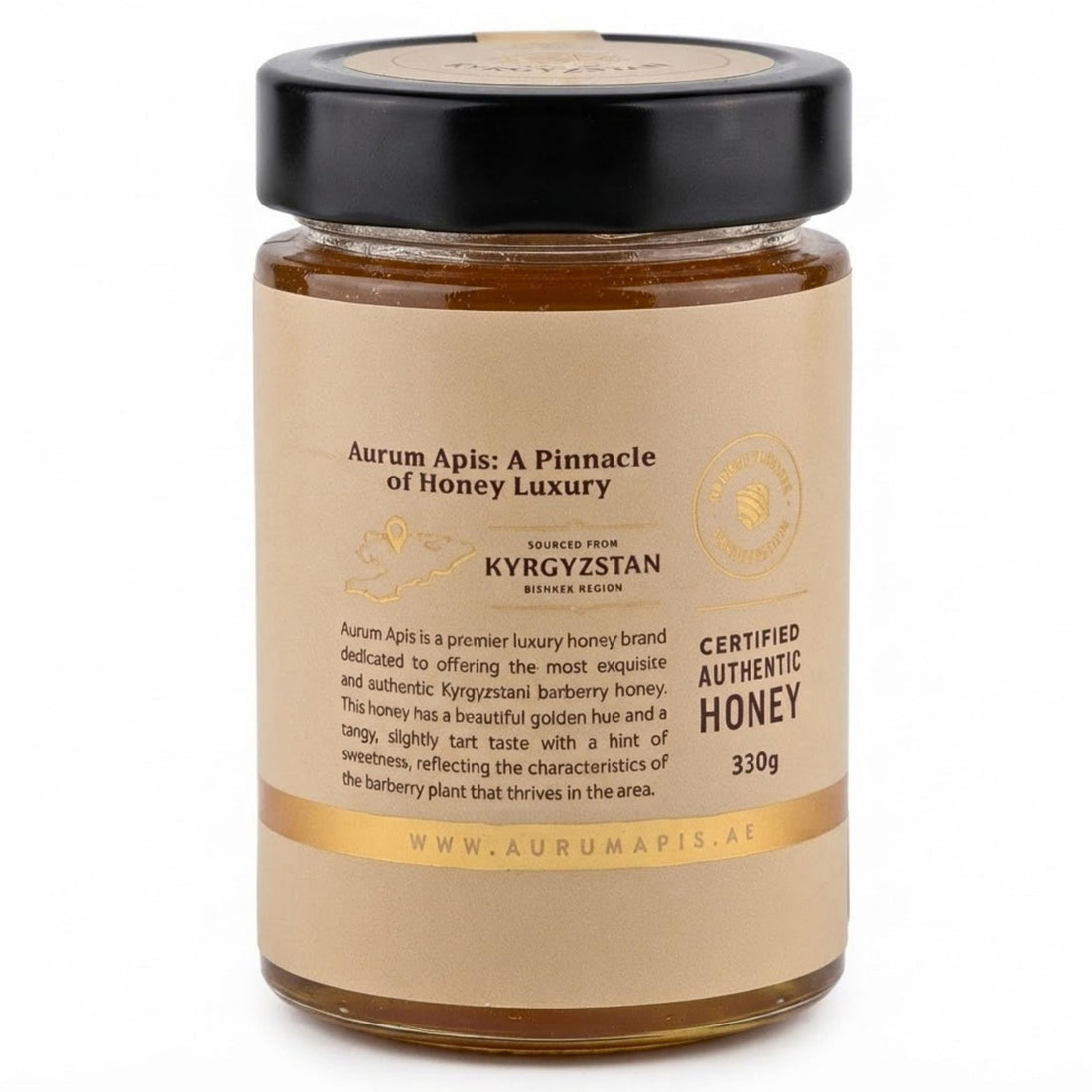 Kyrgyzstani Barberry Honey 100% Raw Organic Pure Honey