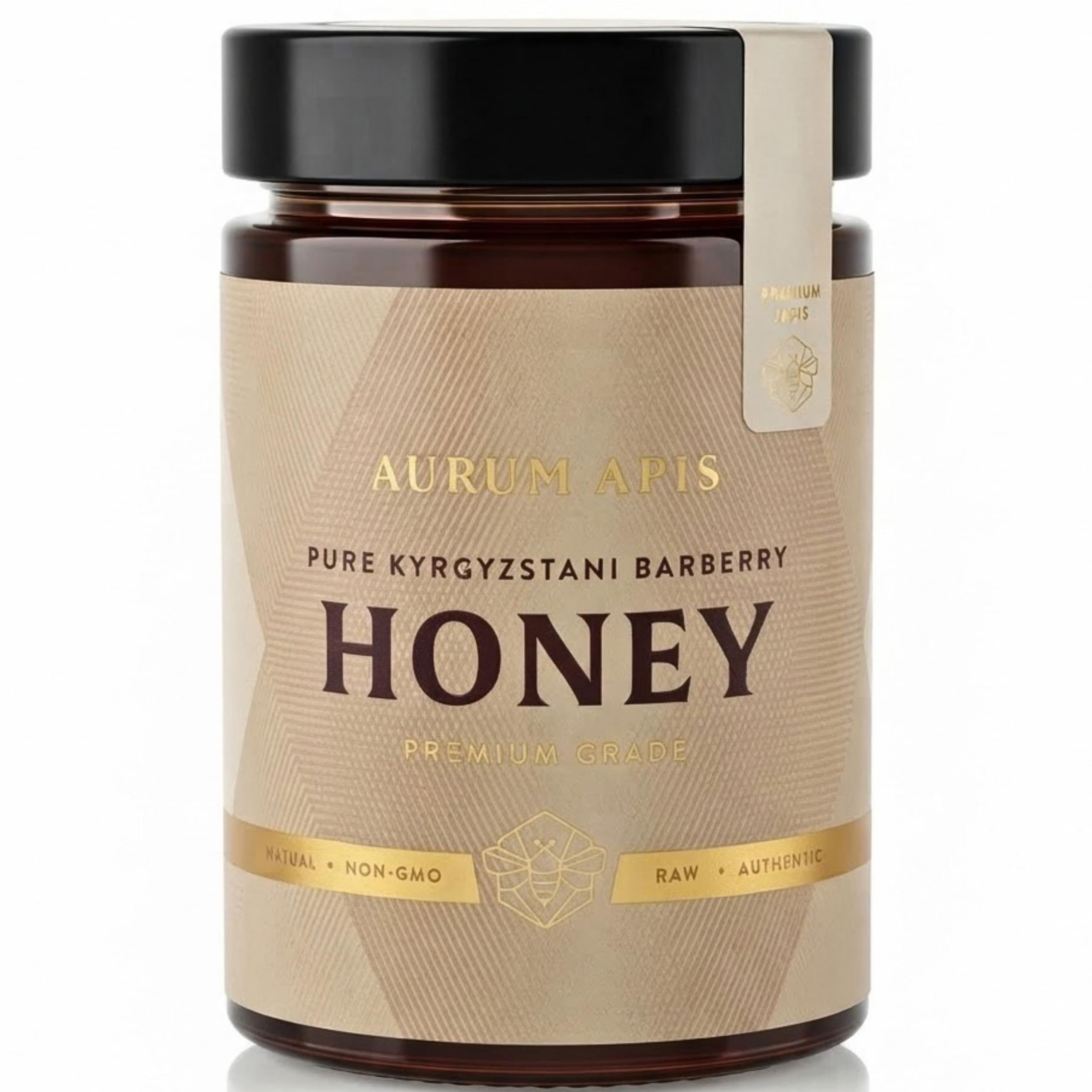 Kyrgyzstani Barberry Honey 100% Raw Organic Pure Honey