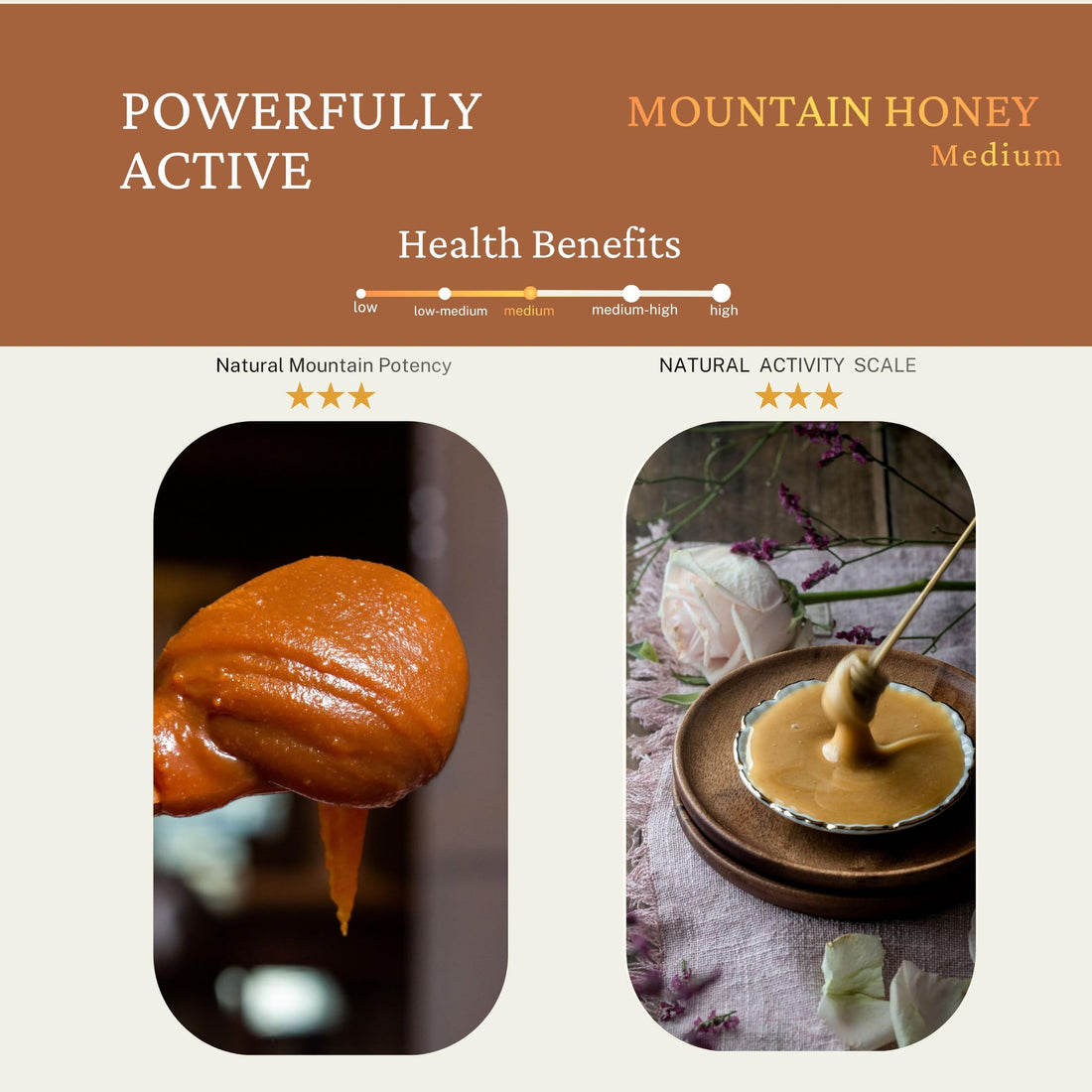 Kyrgyzstani Mountain Honey 100% Raw Organic Pure Honey