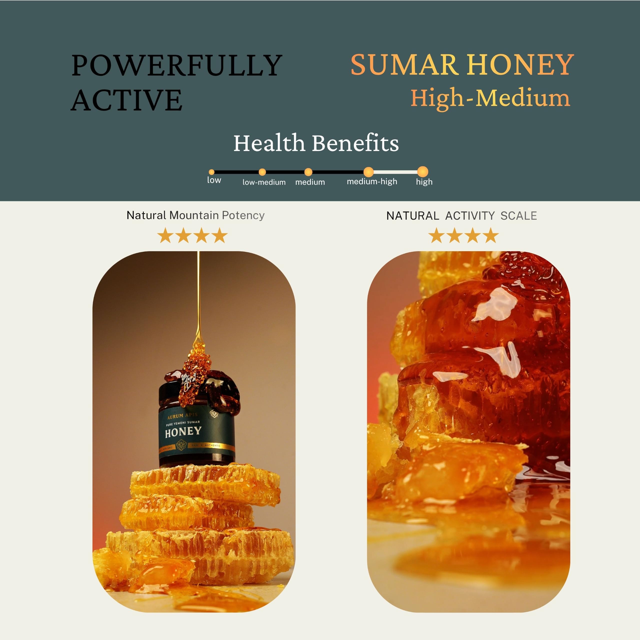 Yemeni Sumar Honey 100% Raw Organic Pure Honey