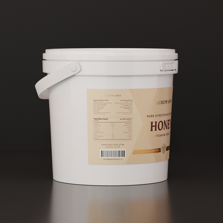 Kyrgyzstani Barberry Honey - Aurum Apis Premium Honey - Pure & Organic - 5KG