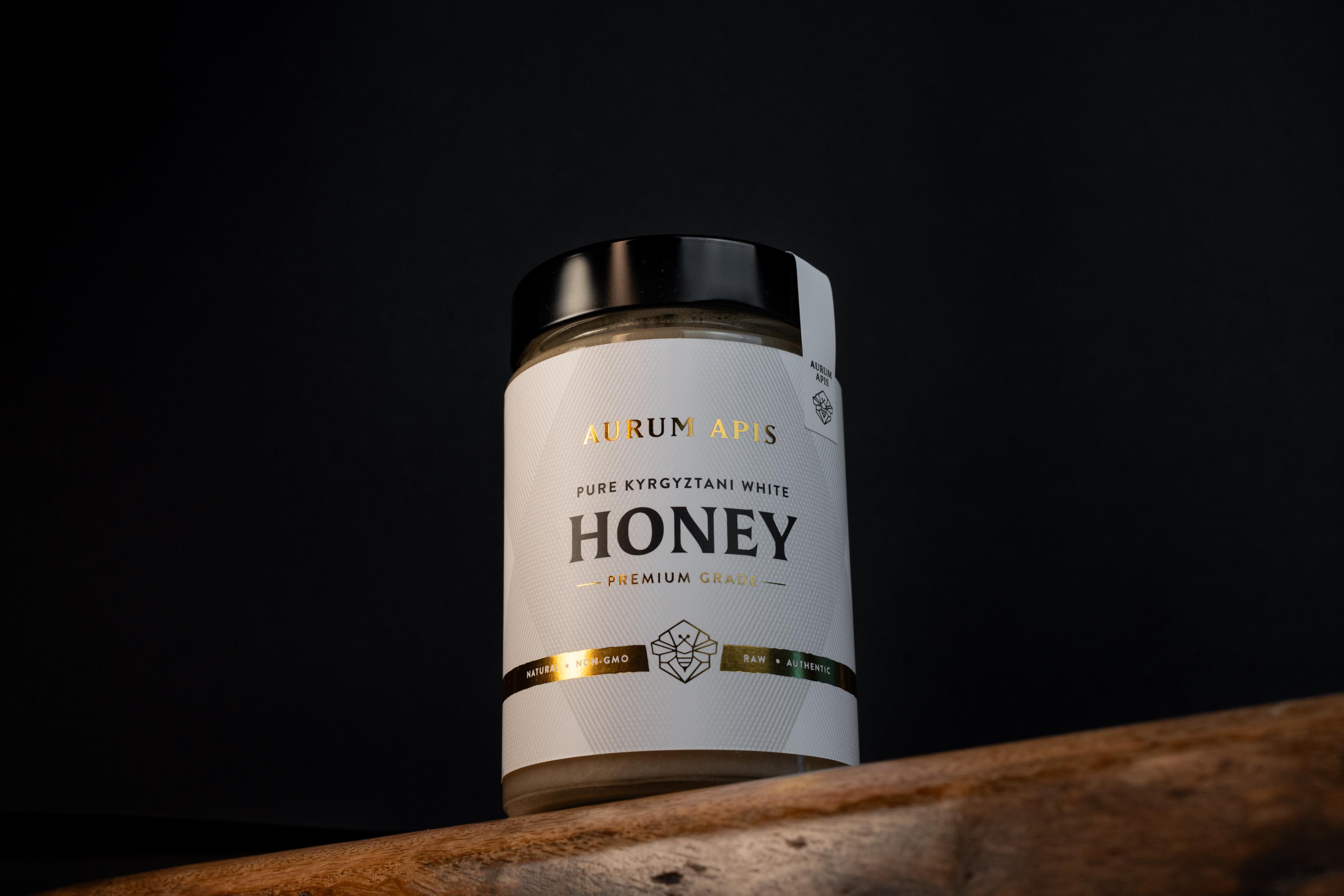 Kyrgyzstani White Honey -Premium Grade- Pure& Raw Honey