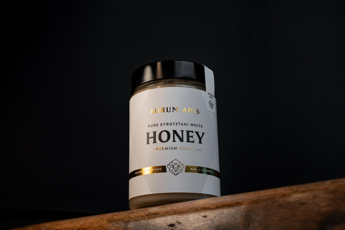 Kyrgyzstani White Honey -Premium Grade- Pure& Raw Honey