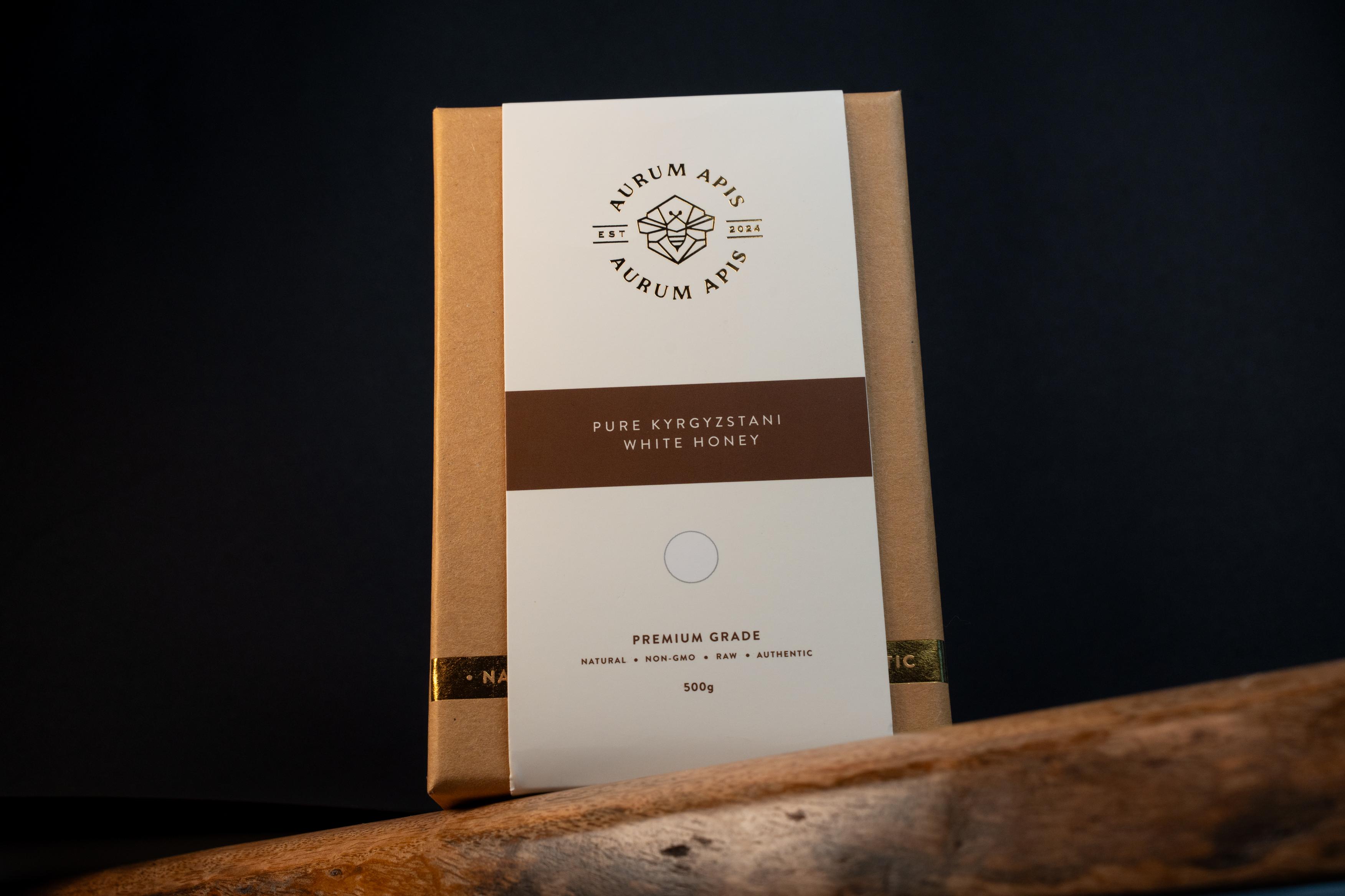 Kyrgyzstani White Honey -Premium Grade- Pure& Raw Honey