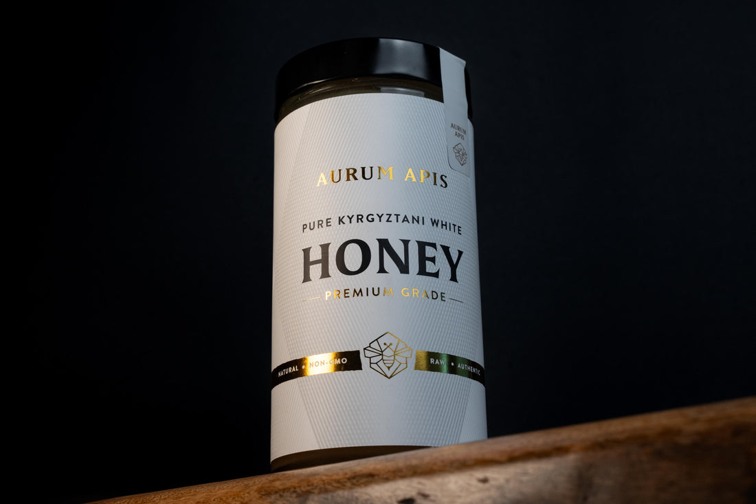 Kyrgyzstani White Honey -Premium Grade- Pure& Raw Honey