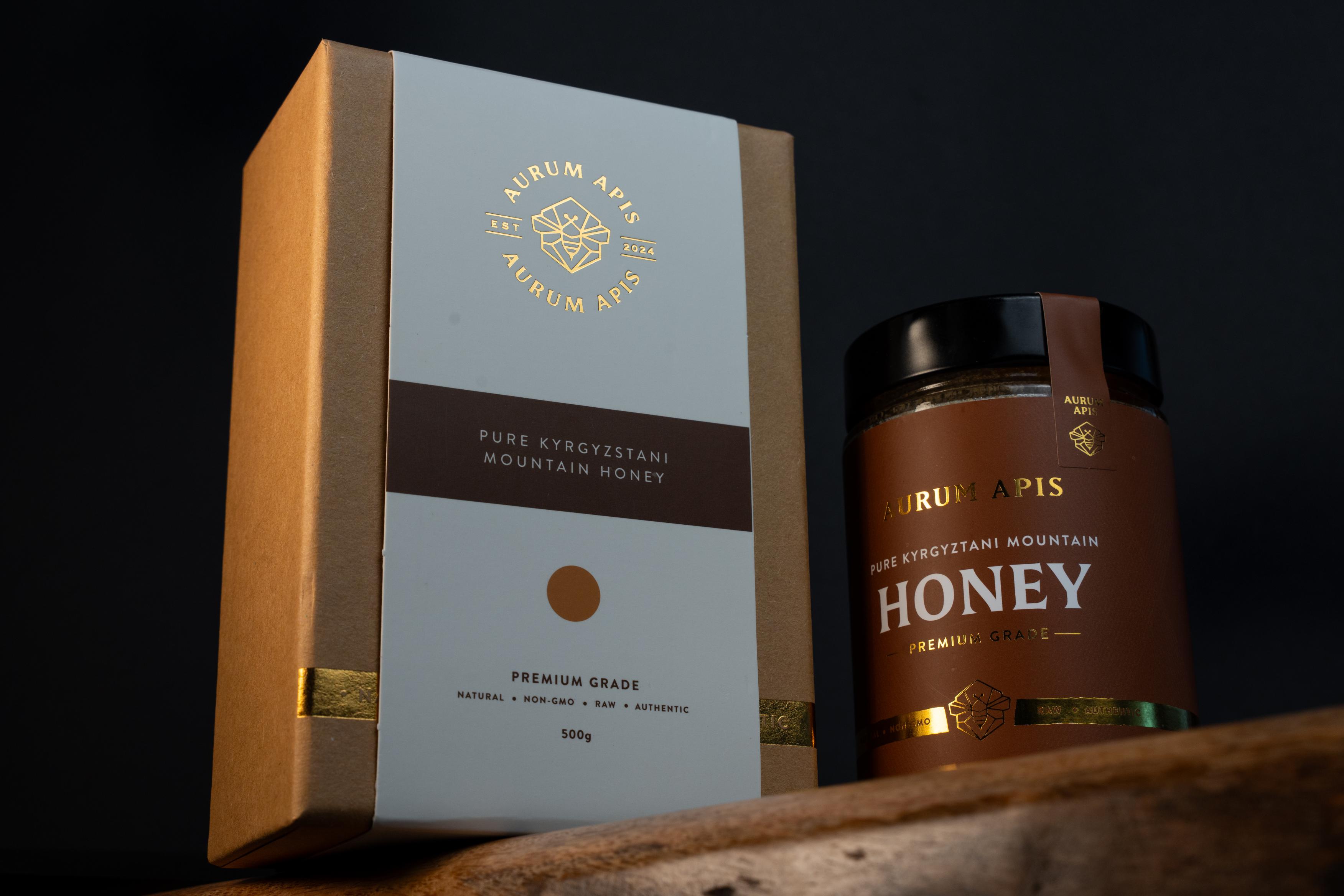 Kyrgyzstani Mountain Honey- Premium Grade- Pure & Raw Honey