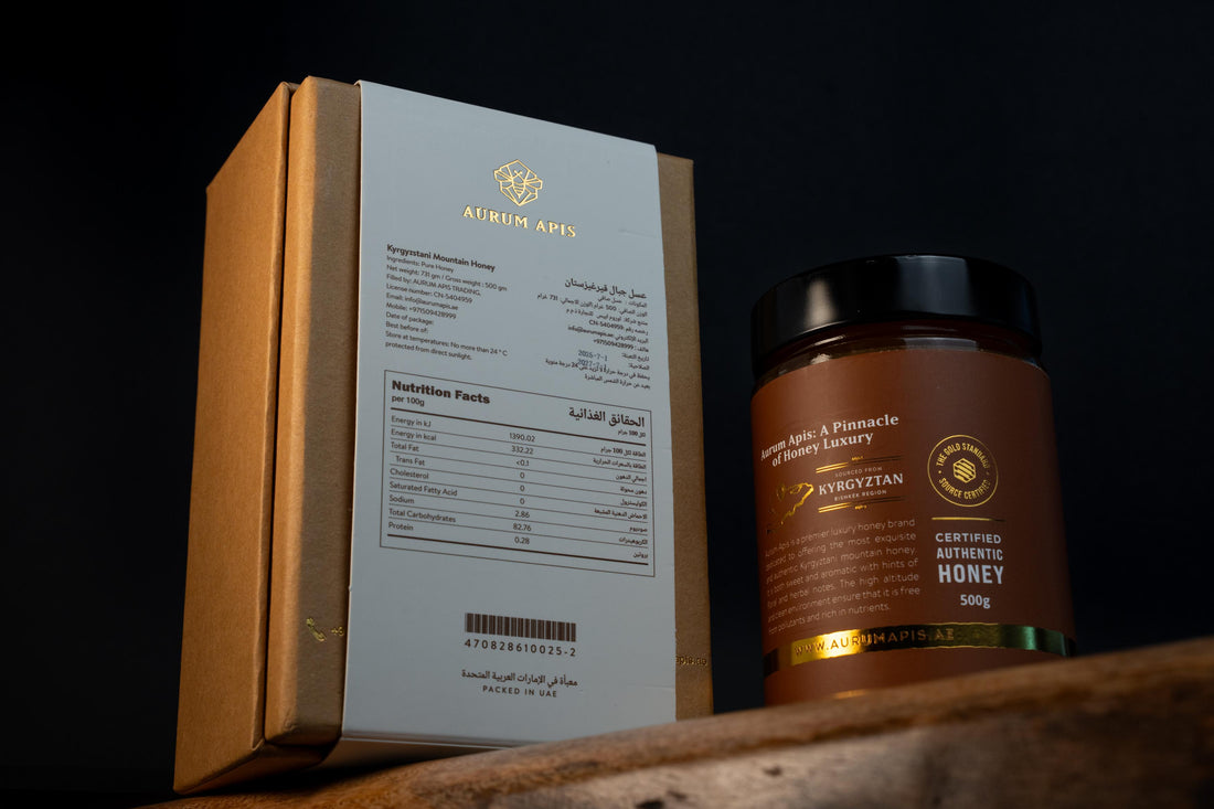 Kyrgyzstani Mountain Honey- Premium Grade- Pure & Raw Honey