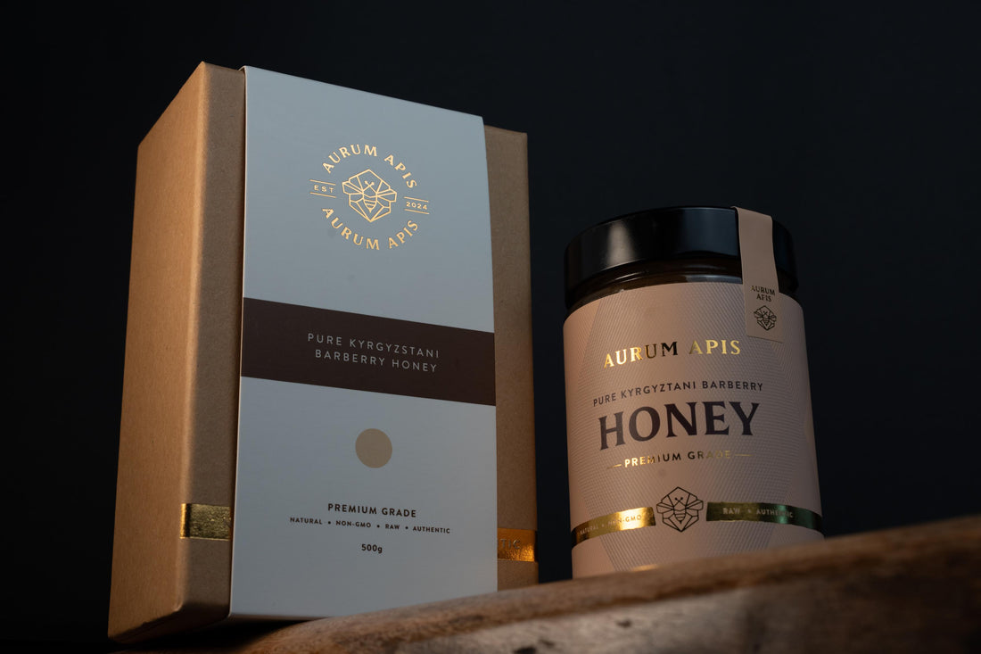 Kyrgyzstani Barberry Honey - Premium Grade - Pure & Raw Honey