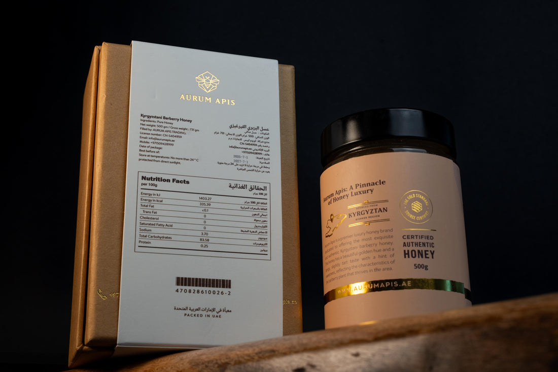 Kyrgyzstani Barberry Honey - Premium Grade - Pure & Raw Honey