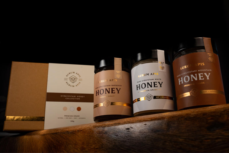 Premium Kyrgyzstani Honey Gift Set