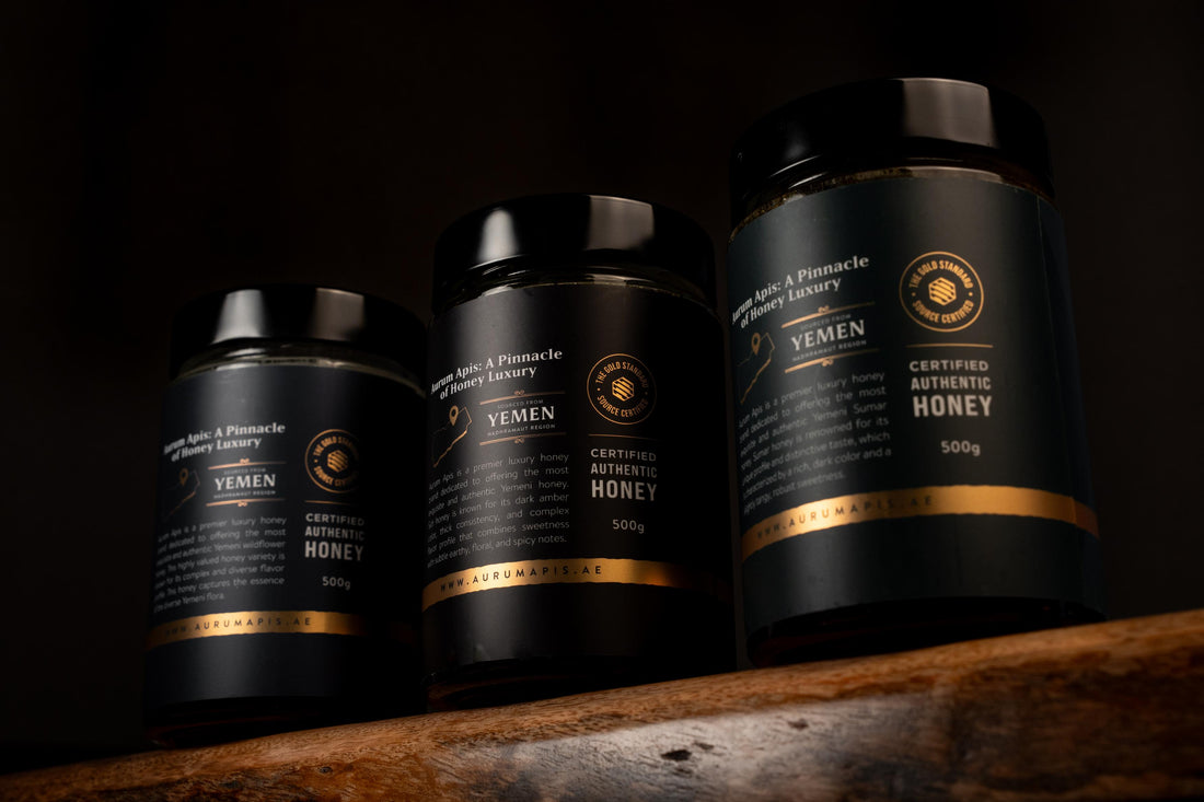 Yemeni Honey - Gift Box (Pack of 3) Premium Grade - Pure & Raw Honey