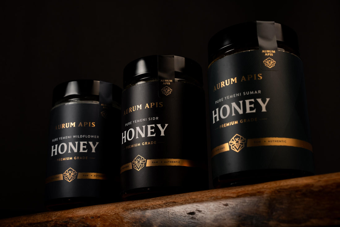 Kyrgyzstani Honey Gift Box- (Pack of 3) Premium Grade Raw & Pure Honey