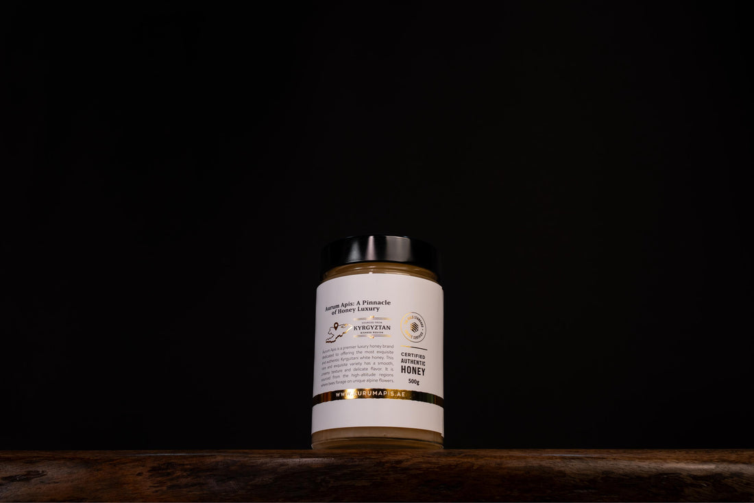Kyrgyzstani White Honey -Premium Grade- Pure& Raw Honey