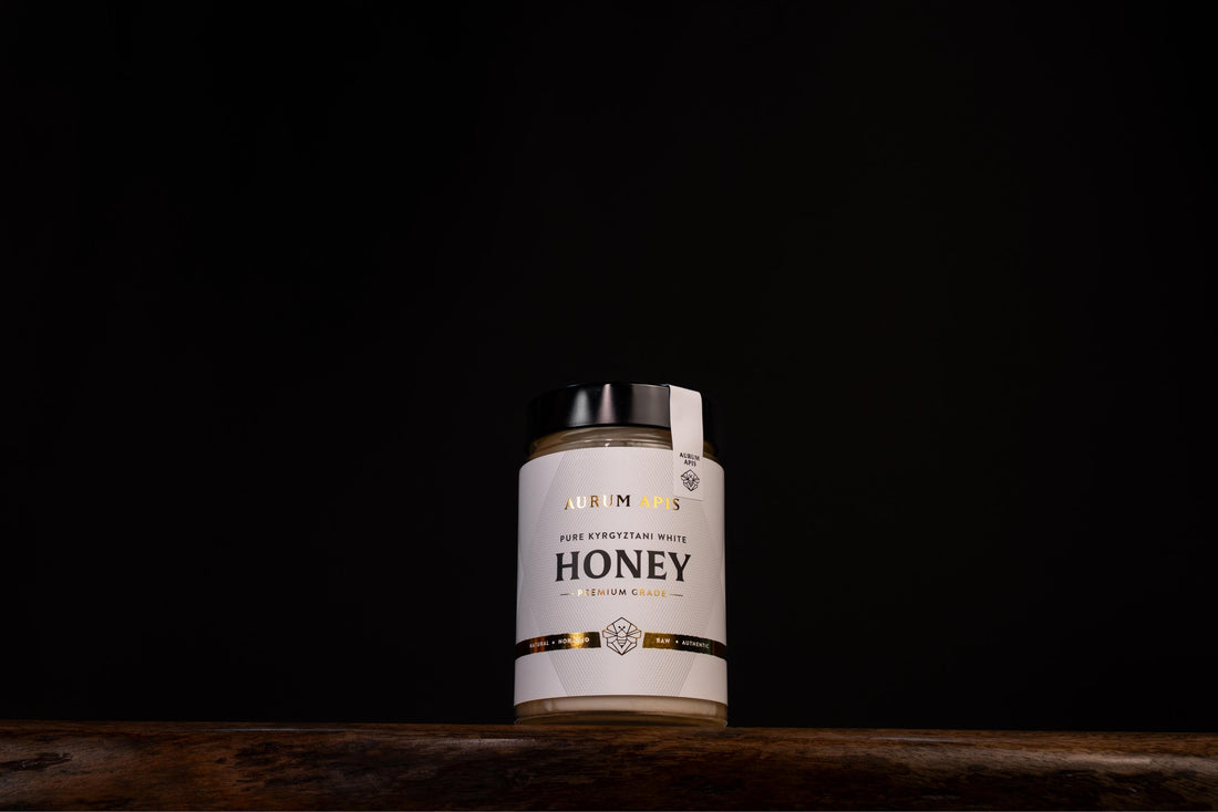 Kyrgyzstani White Honey -Premium Grade- Pure& Raw Honey