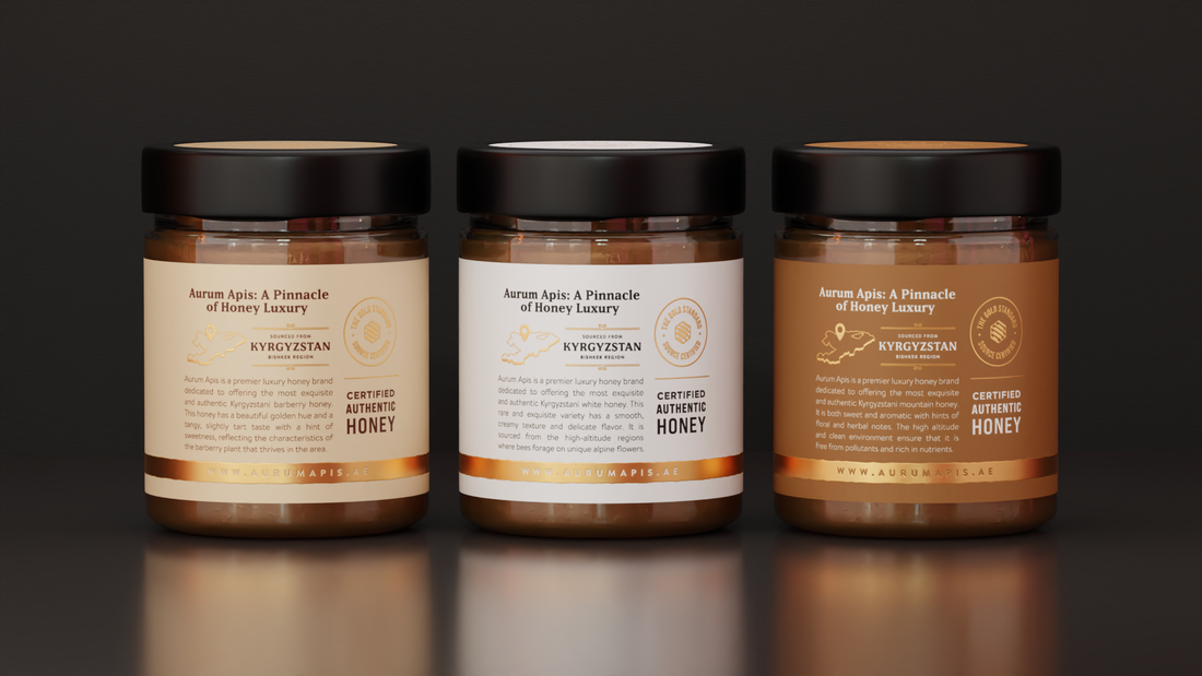 Premium Honey Gift Box One | Yemen & Kyrgyzstan | Aurum Apis
