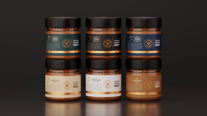 Premium Honey Gift Box | Yemen & Kyrgyzstan | Aurum Apis