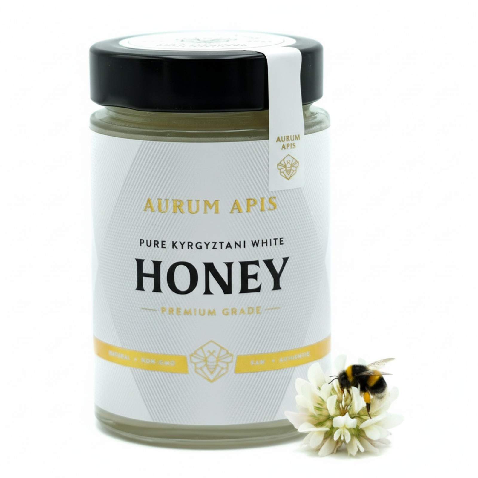 Kyrgyzstani White Honey 100% Raw Organic Pure Honey