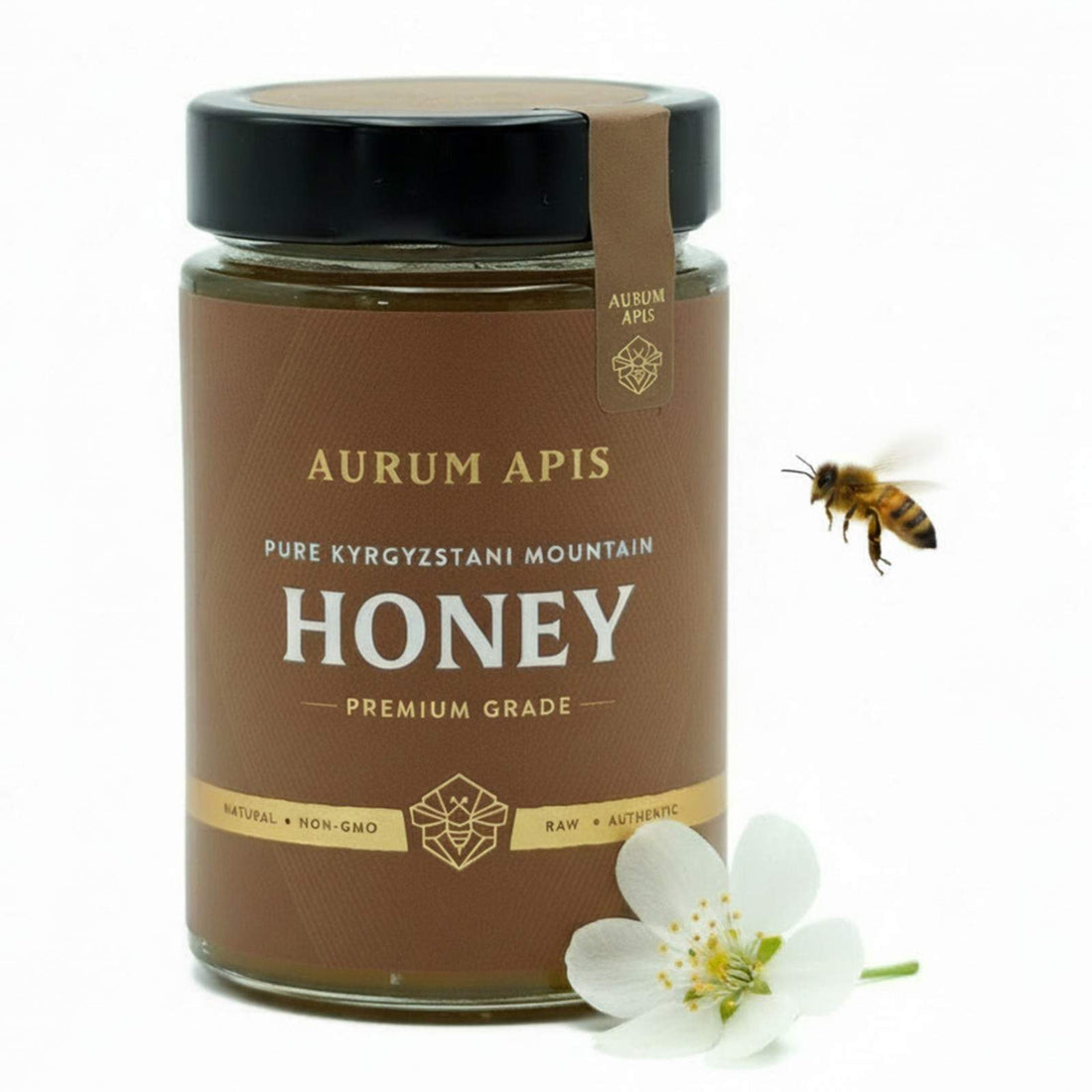 Kyrgyzstani Mountain Honey 100% Raw Organic Pure Honey