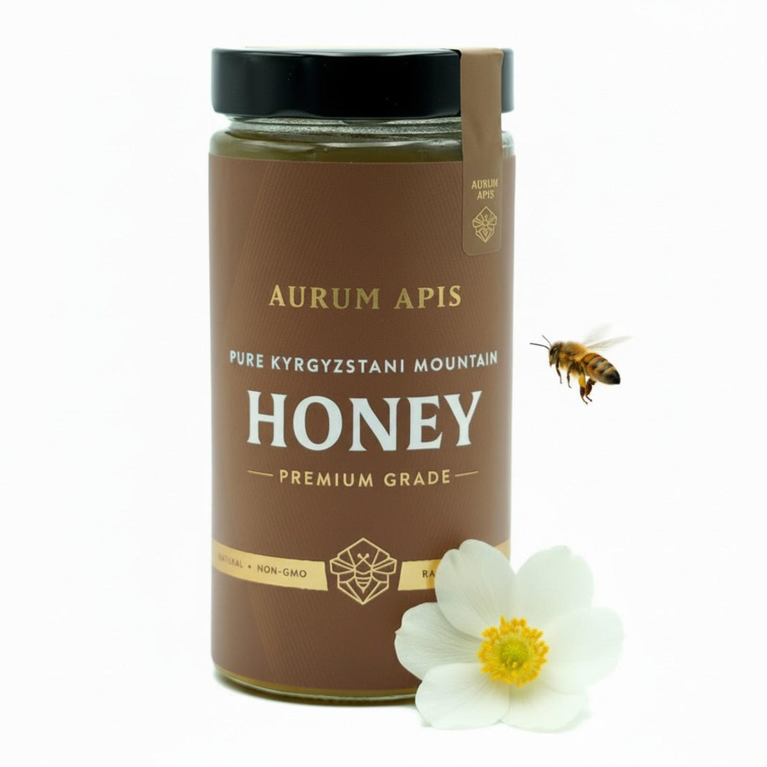 Kyrgyzstani Mountain Honey 100% Raw Organic Pure Honey