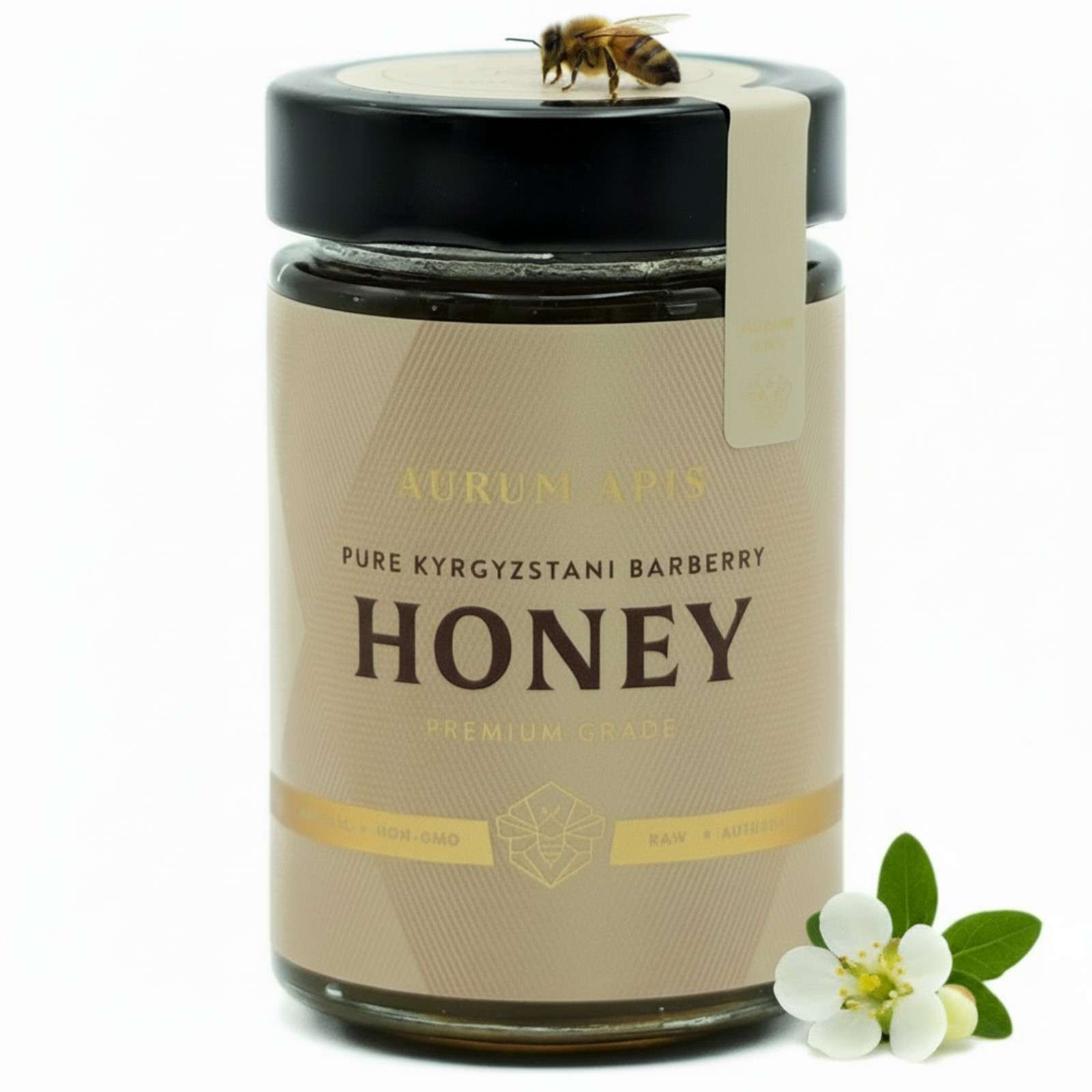 Kyrgyzstani Barberry Honey 100% Raw Organic Pure Honey
