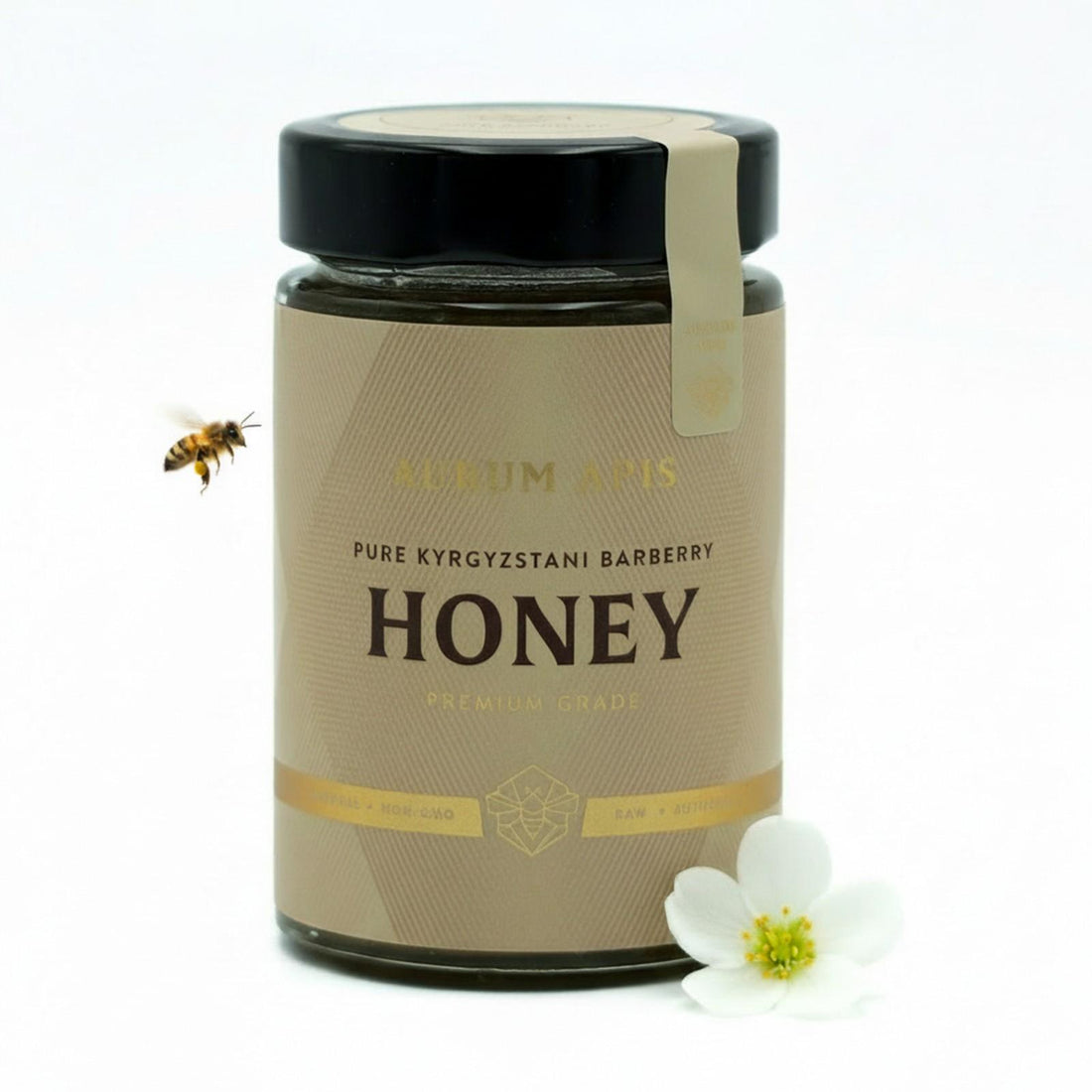 Kyrgyzstani Barberry Honey 100% Raw Organic Pure Honey