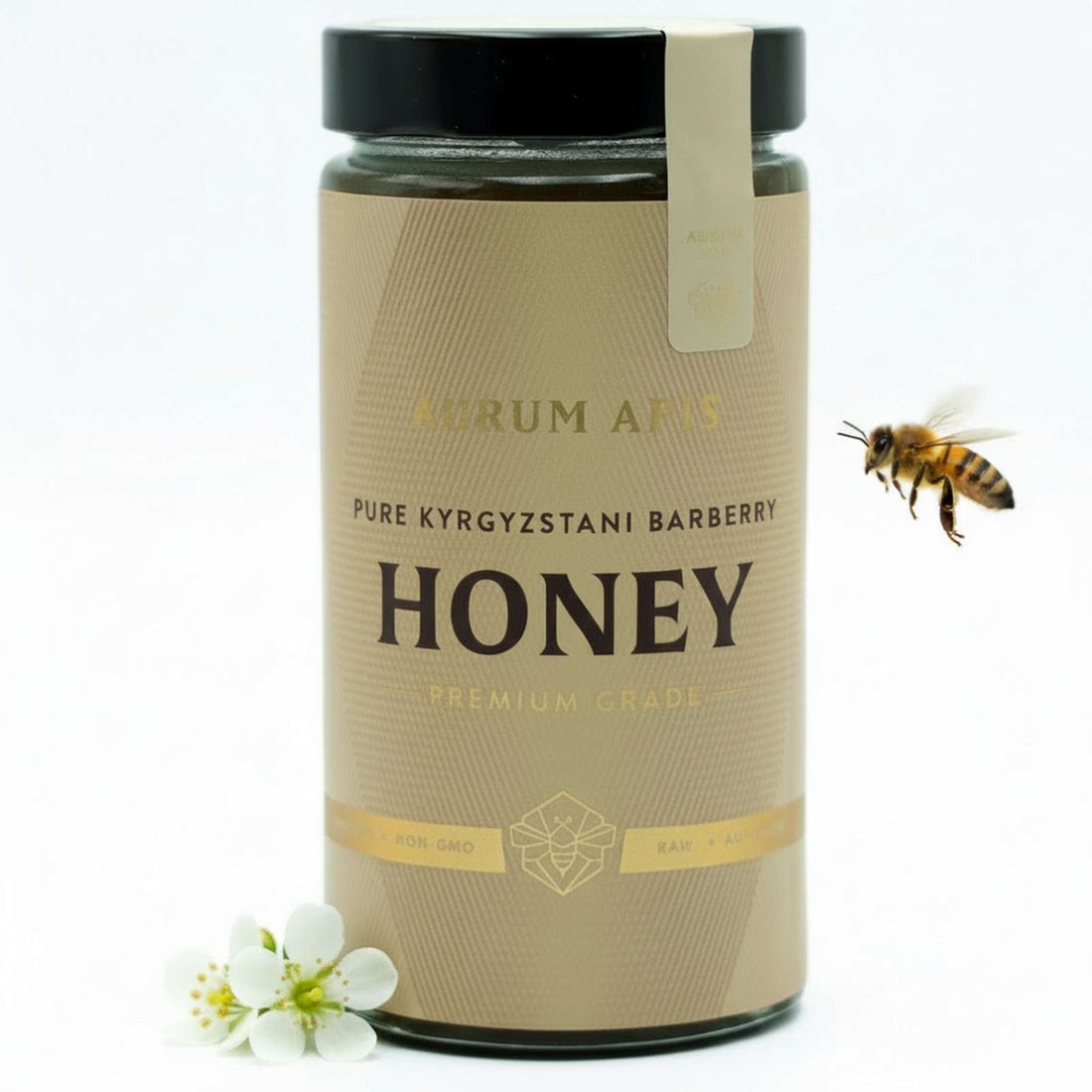 Kyrgyzstani Barberry Honey 100% Raw Organic Pure Honey