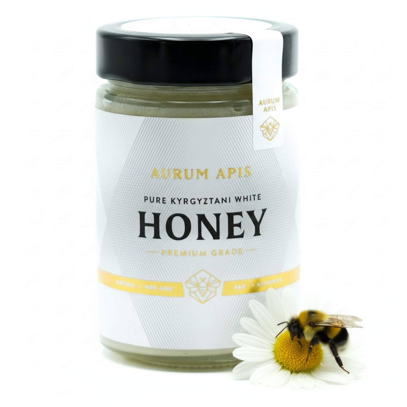 Kyrgyzstani White Honey 100% Raw Organic Pure Honey