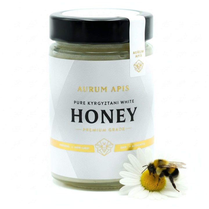 Kyrgyzstani White Honey -Premium Grade- Pure& Raw Honey