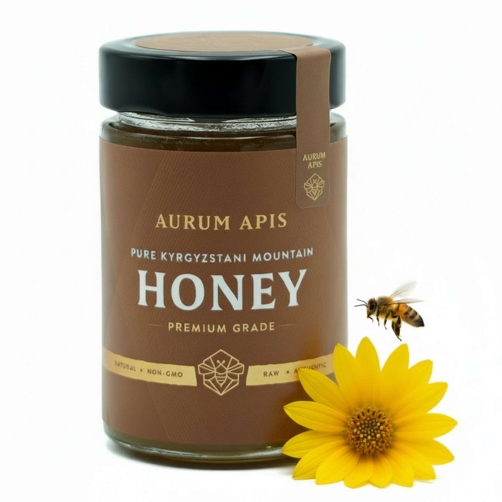 Kyrgyzstani Mountain Honey 100% Raw Organic Pure Honey