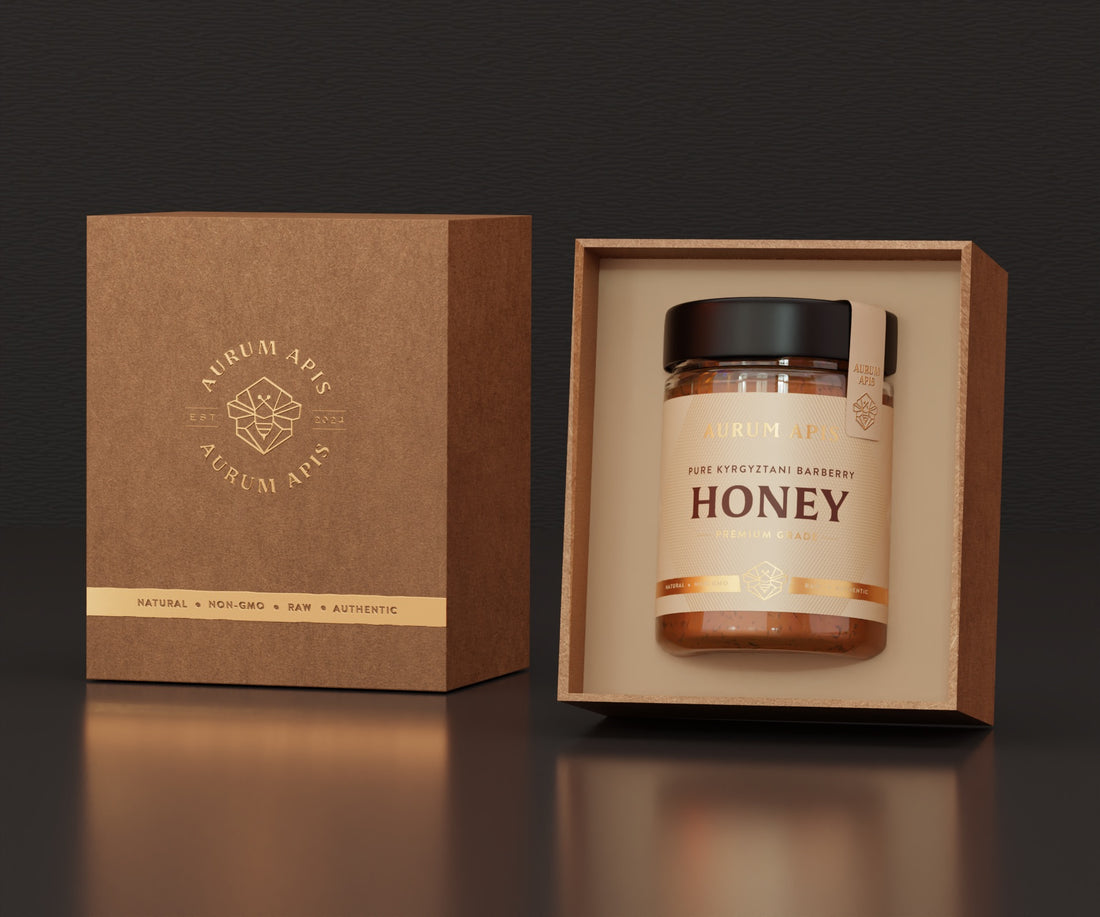 Kyrgyzstani Barberry Aurum Apis Premium Honey | | Aurum Apis