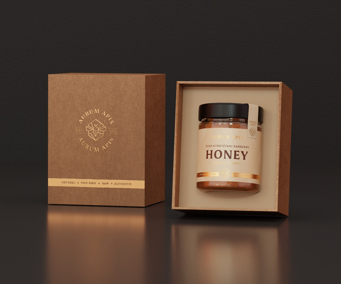 Kyrgyzstani Barberry Aurum Apis Premium Honey | | Aurum Apis