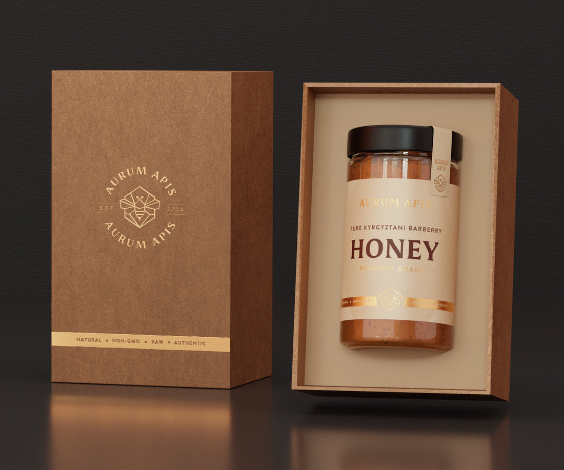 Kyrgyzstani Barberry Aurum Apis Premium Honey | | Aurum Apis
