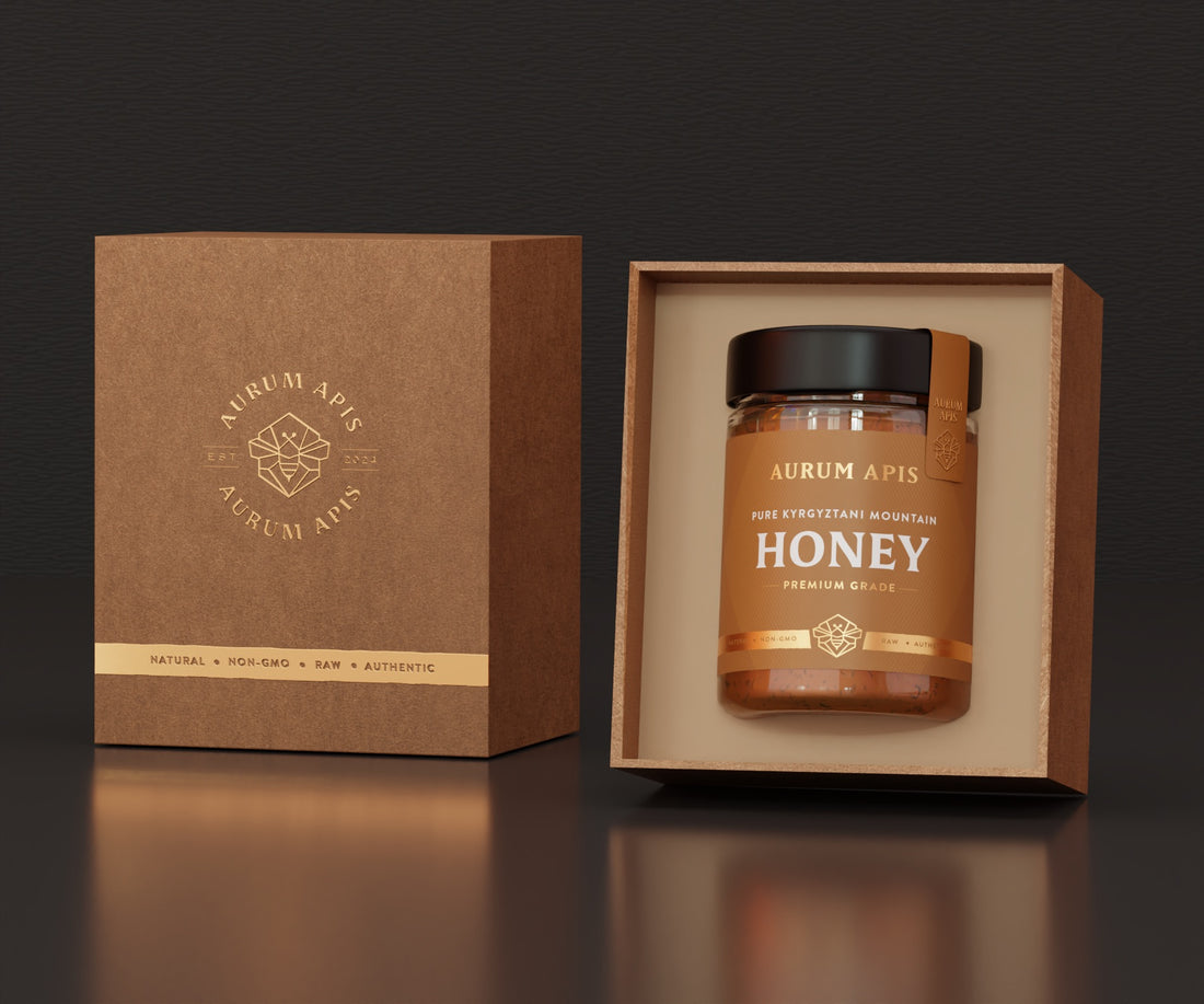 Kyrgyzstani Mountain Aurum Apis Premium Honey | | Aurum Apis