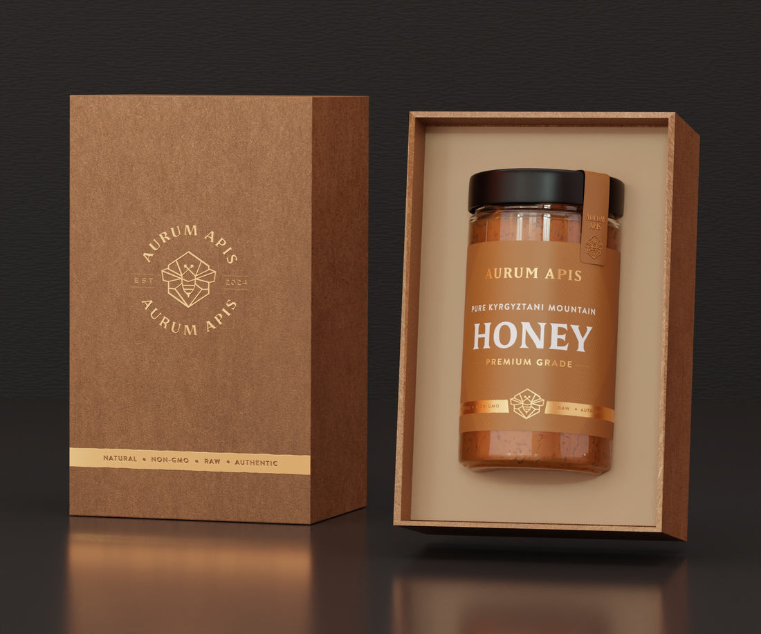 Kyrgyzstani Mountain Aurum Apis Premium Honey | | Aurum Apis