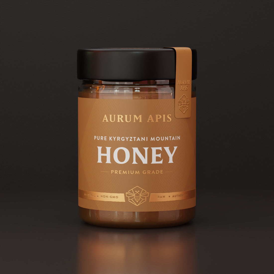 Kyrgyzstani Mountain Aurum Apis Premium Honey | 500 g | Aurum Apis