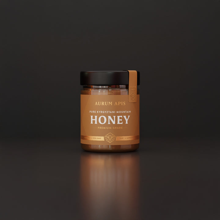 Kyrgyzstani Mountain Aurum Apis Premium Honey | 330g | Aurum Apis