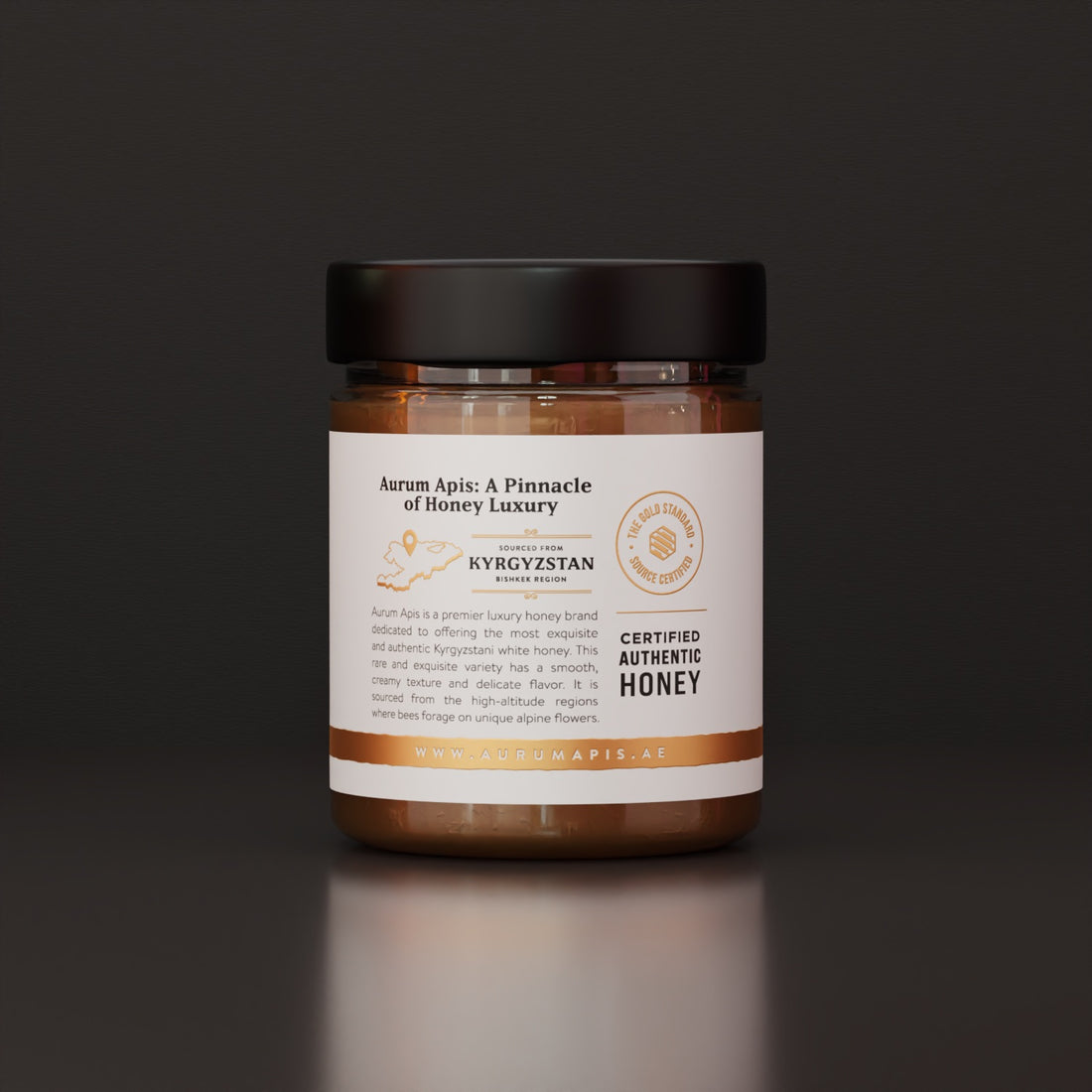 Kyrgyzstani White Honey Aurum Apis Premium - Raw & Pure | | Aurum Apis