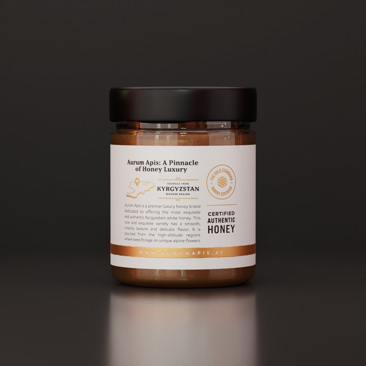 Kyrgyzstani White Honey Aurum Apis Premium - Raw & Pure | | Aurum Apis