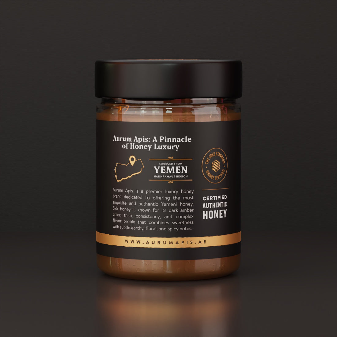 Yemeni Sidr Honey Aurum Apis Premium Grade Raw Honey | | Aurum Apis