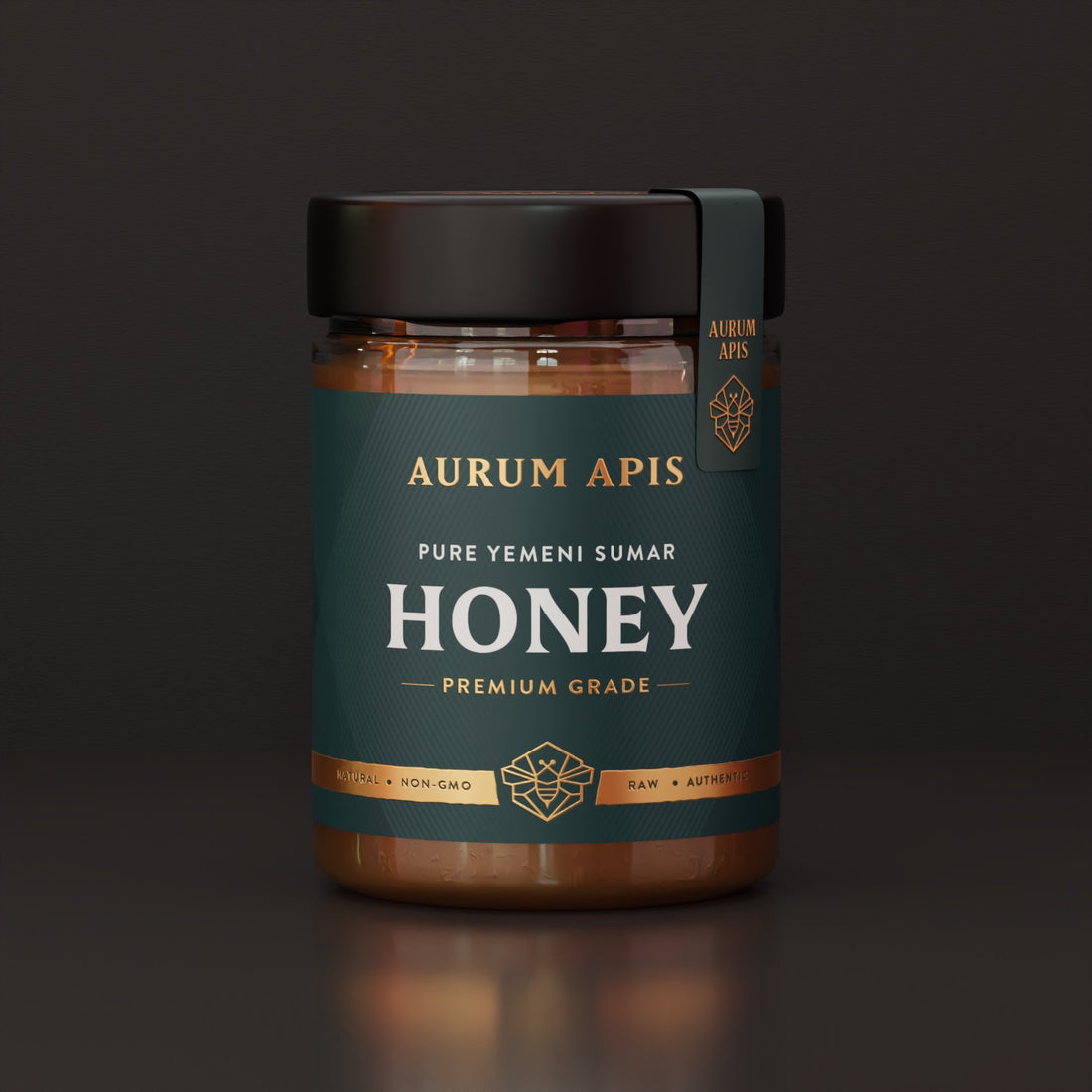 Yemeni Sumar Aurum Apis Premium Honey - Pure & Organic | 500 g | Aurum Apis