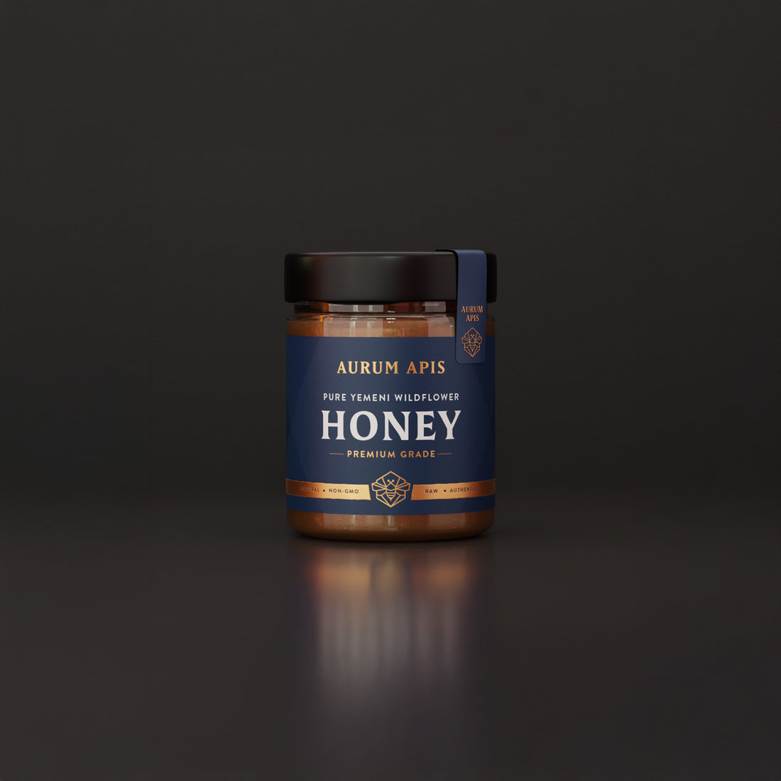 Aurum Apis Premium Grade Yemeni Wildflower Honey | 330g | Aurum Apis